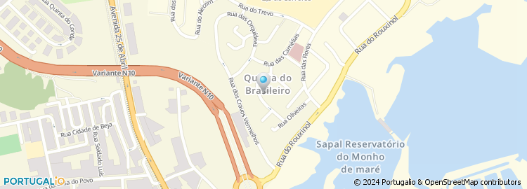 Mapa de Rua da Madressilva