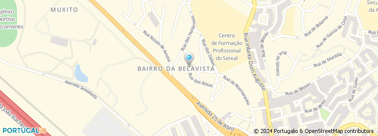 Mapa de Rua das Gerberas