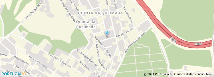 Mapa de Rua Josefina Silva