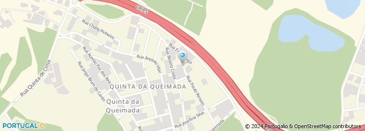 Mapa de Rua Paulo Renato