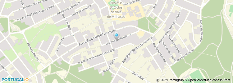 Mapa de Rua Tomás Alcaide