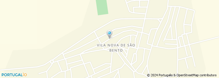 Mapa de Rua de São Bento