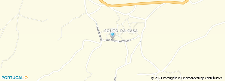 Mapa de Serração de Madeiras do Senhor da Saude