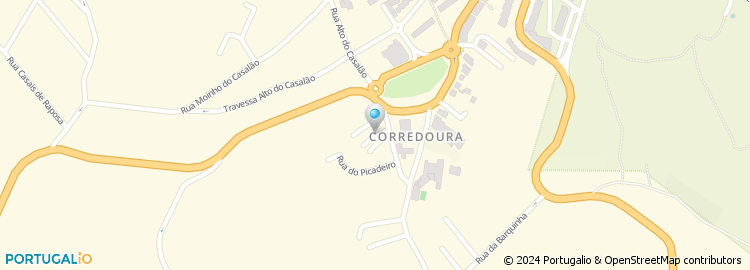 Mapa de Beco Casal da Corredoura