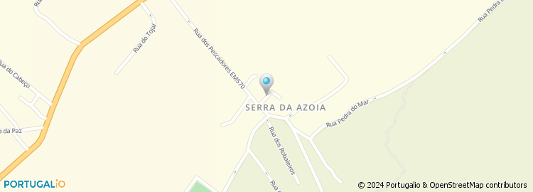 Mapa de Rua do Sossego