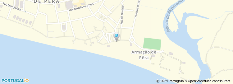 Mapa de Rua da Praia