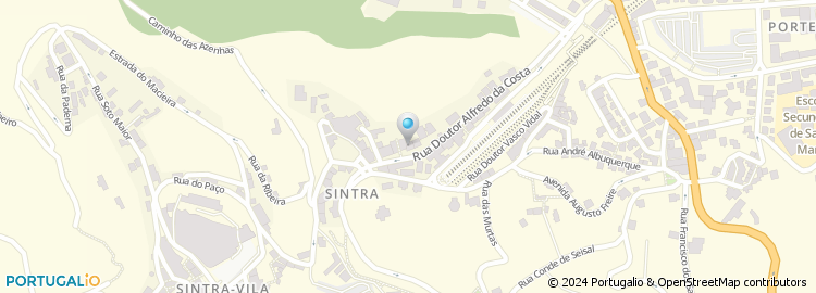 Mapa de Sintra Bliss House