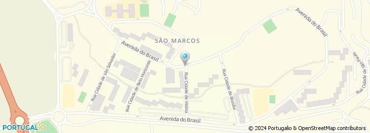 Mapa de Rua Bento Faria