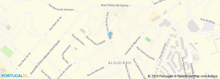 Mapa de Rua Casal da Cavaleira