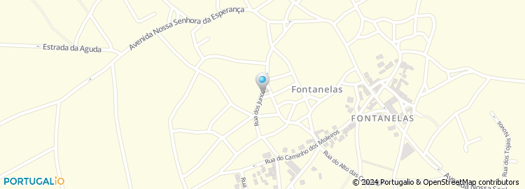 Mapa de Rua dos Juncais