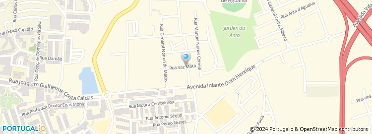 Mapa de Rua Vaz Mota