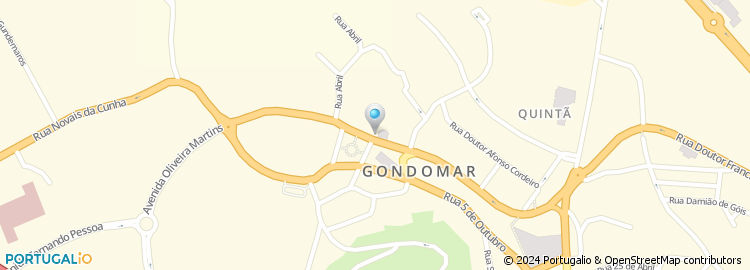 Mapa de Snack Bar Gonçalves, Serv. de Hotelaria, Lda