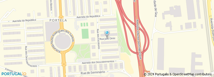 Mapa de Sociedade Imobiliária Alberto da Cunha e Silva, Limitada