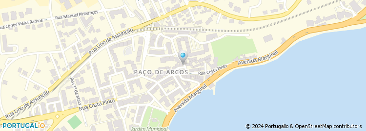 Mapa de Supermercado dos Arcos, Lda