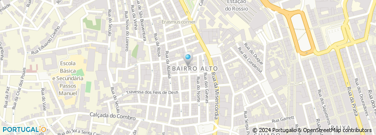 Mapa de Talho Bairro Alto