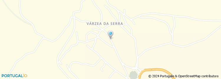 Mapa de Rua das Hortas