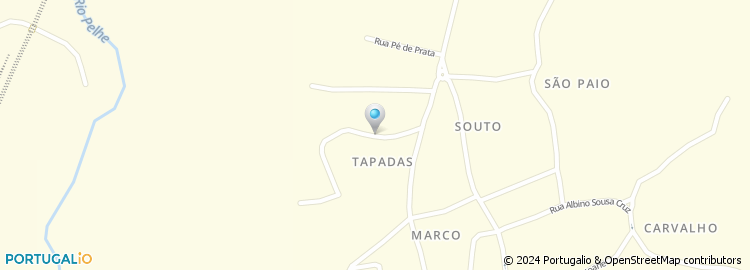 Mapa de Táxis A. Pinto, Limitada