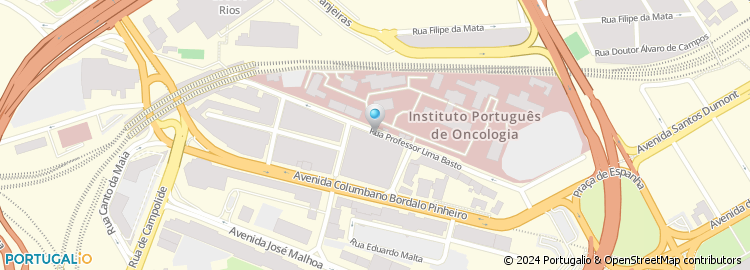 Mapa de Telepsia II - Centro de Psicologia, Lda