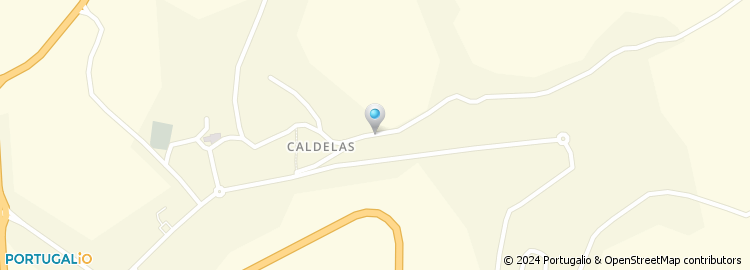 Mapa de Termas de Caldelas