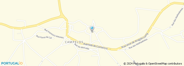 Mapa de Rua do Gaspar