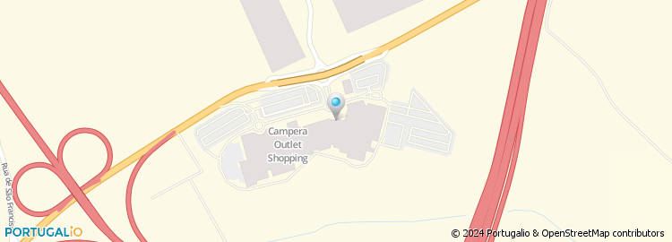 Mapa de Tricana Outlet, Campera Outlet Shopping