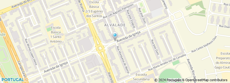 Mapa de Triunfante de Alvalade, Lda