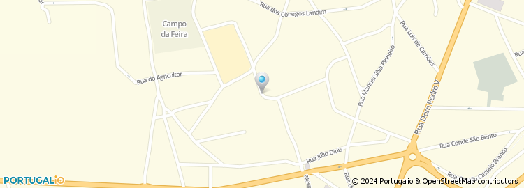 Mapa de Rua António Feliciano Castilho