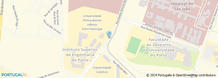 Mapa de UPT, Departamento de Direito