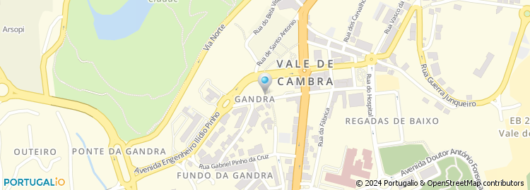 Mapa de Rua Padre Manuel de Almeida Oliveira