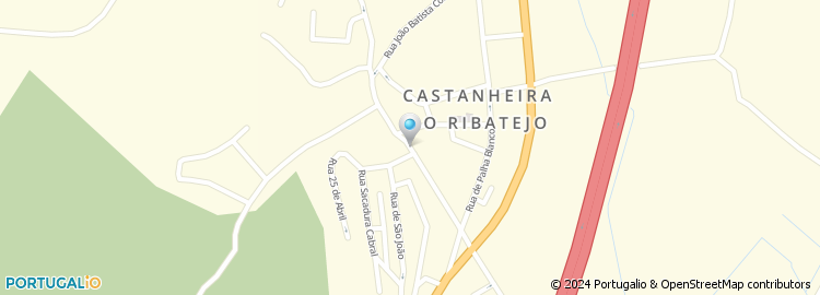 Mapa de Apartado 62, Castanheira do Ribatejo