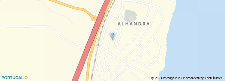 Mapa de Apartado 98, Alhandra