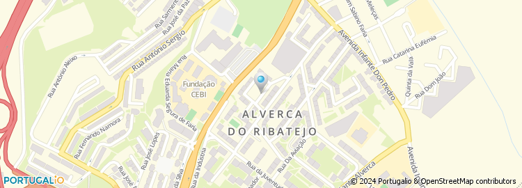 Mapa de Praça da Cova do Bicho