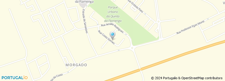 Mapa de Rua Costa Gomes