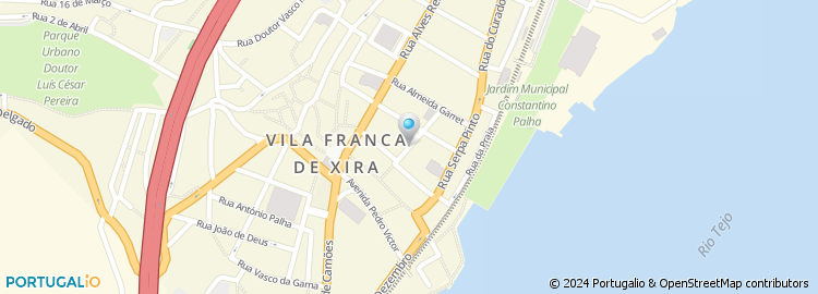 Mapa de Rua Doutor Manuel Arriaga