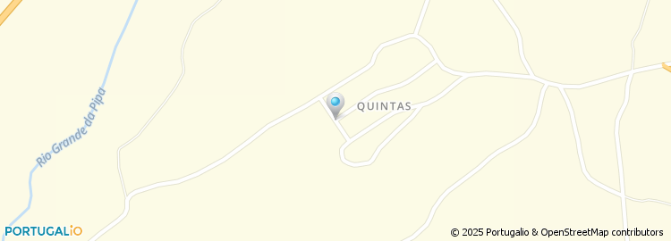 Mapa de Rua Nova das Quintas