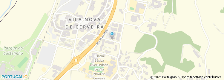 Mapa de Rua das Penas