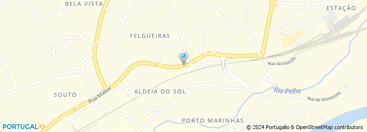 Mapa de Apartado 5002, Lousado