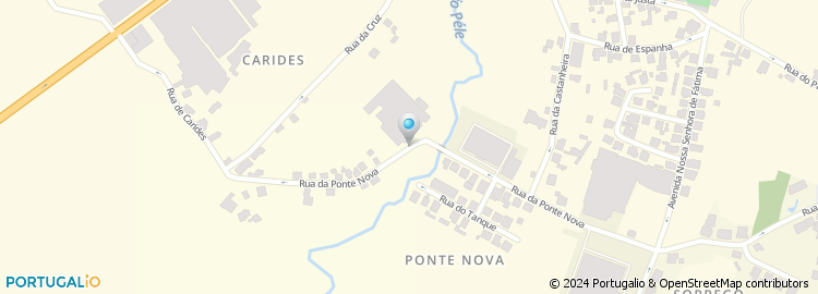 Mapa de Rua da Ponte Nova