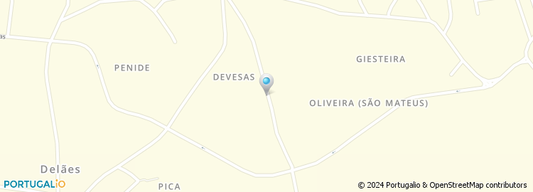 Mapa de Rua das Devesas