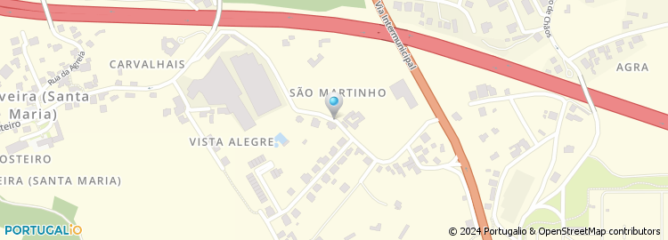 Mapa de Rua de São Martinho