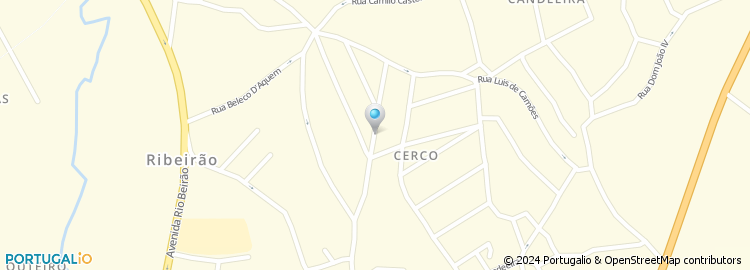 Mapa de Rua do Cerco