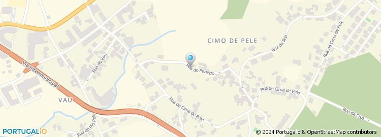 Mapa de Rua do Penedo