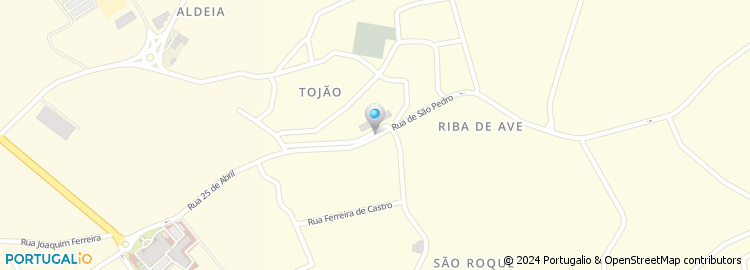 Mapa de Rua São Pedro