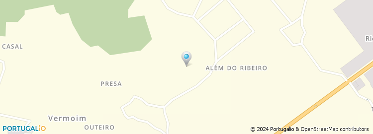 Mapa de Travessa Além do Ribeiro