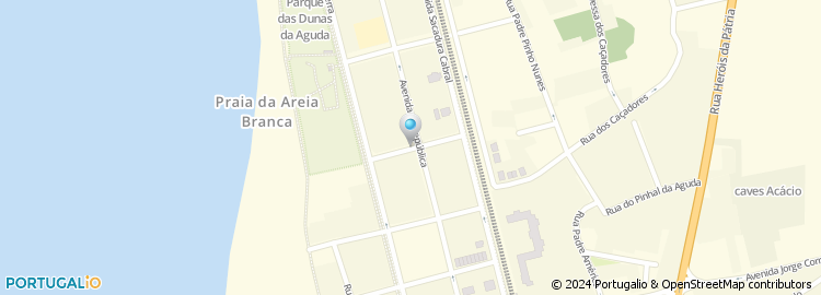 Mapa de Rua Dom João de Castro