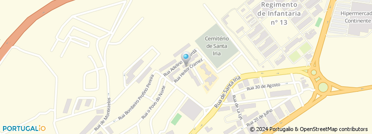 Mapa de Rua Heitor Cramez