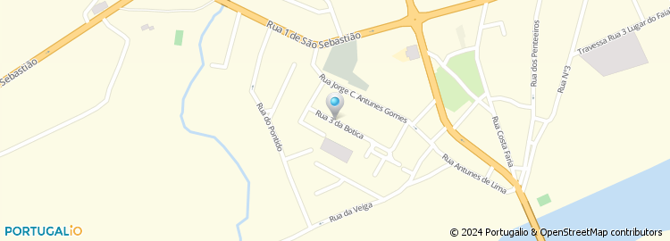 Mapa de Rua Padre Severino Pereira Fernandes