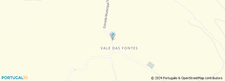 Mapa de Vale das Fontes