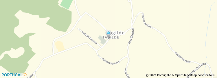 Mapa de Largo do Abade de Tagilde