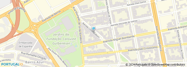 Mapa de Westbourne, Unipessoal Lda